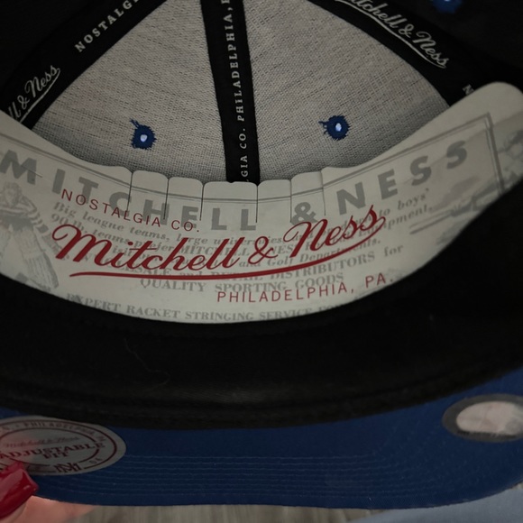 Lot of 2 Mitchell & Ness Golden State Warriors Beanie Adjustable Cap Embossed - Picture 5 of 13